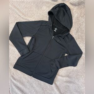 UA Fleece Youth Lrg Full Zip Hoodie